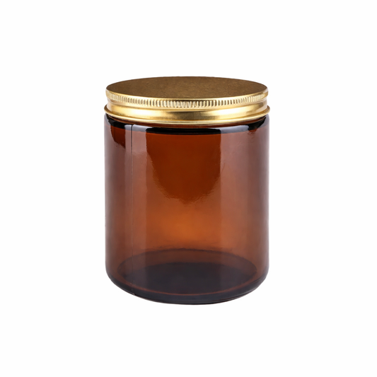 8oz Amber Jar Candle